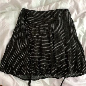 Brandy Melville wrap tie skirt